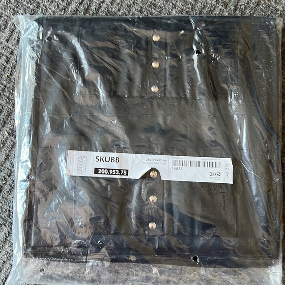 IKEA hanging closet organizer black - Picture 1 of 2